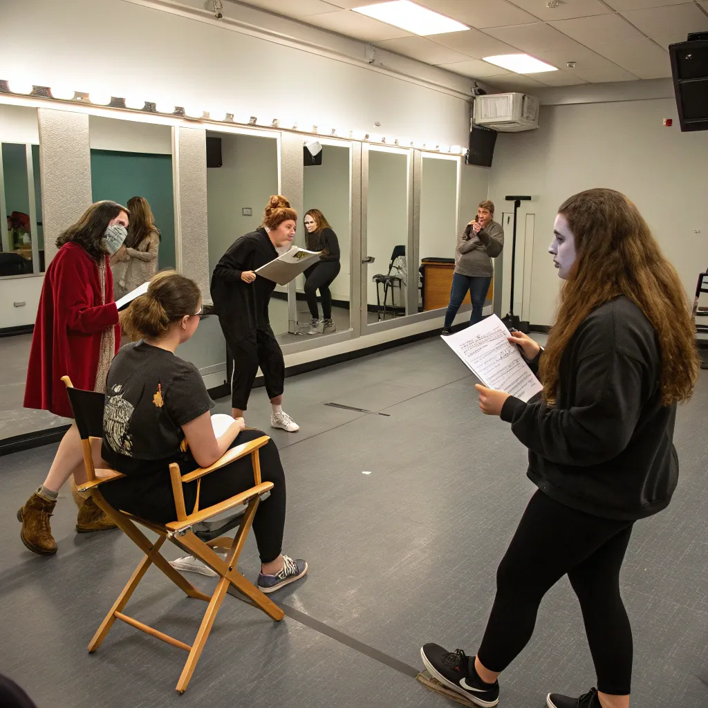 Advanced Scene Study Class in Session